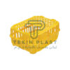 Durable plastic live chicken cage 730x540x300MM for safe poultry transport – Tekin Plast UAE