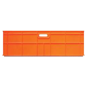 Closed Crate 75x50x24 cm – Heavy-Duty Plastic Storage Box by Tekin Plast
