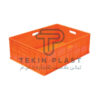 Closed Crate 75x50x24cm – Durable Plastic Storage Crate by Tekin Plast