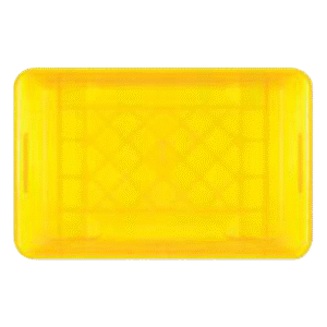 Closed Crate 61×40.5×17 cm-02 by Tekin Plast – Durable Plastic Storage Box