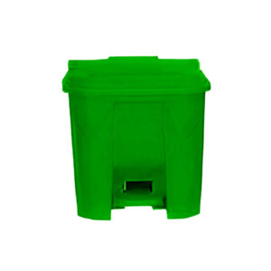 30 liter plastic waste bin with lid, compact dustbin for home and office use – Tekin Plast UAE