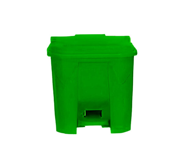 30 liter plastic waste bin with lid, compact dustbin for home and office use – Tekin Plast UAE
