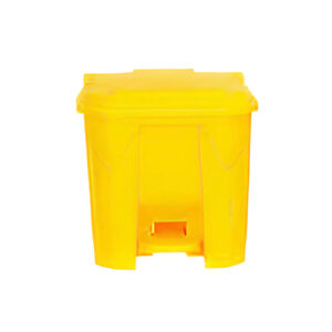 30 liter plastic waste bin with lid, compact dustbin for home and office use – Tekin Plast UAE