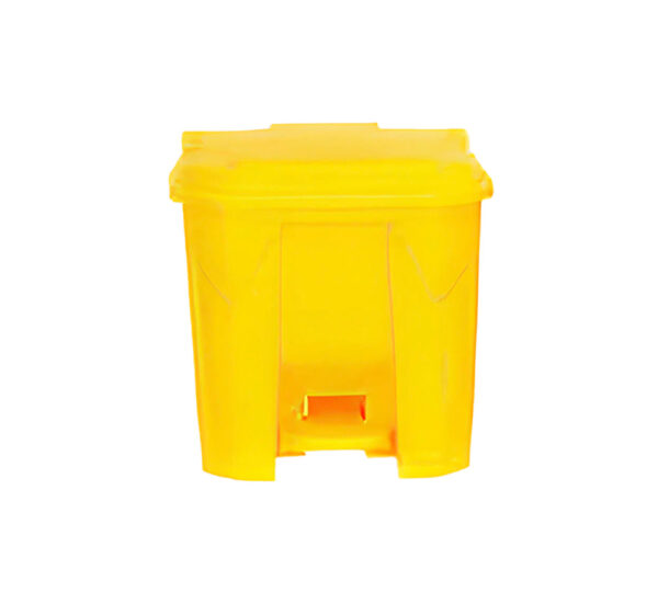 30 liter plastic waste bin with lid, compact dustbin for home and office use – Tekin Plast UAE