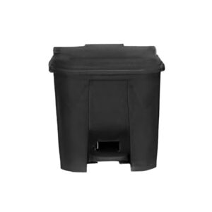 30 liter plastic waste bin with lid, compact dustbin for home and office use – Tekin Plast UAE