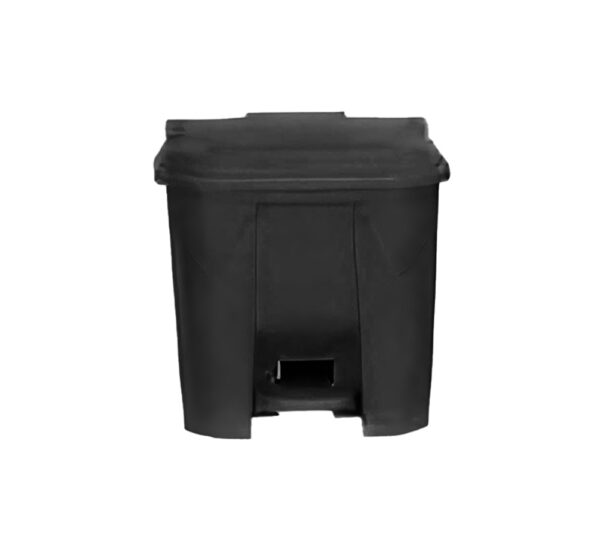30 liter plastic waste bin with lid, compact dustbin for home and office use – Tekin Plast UAE
