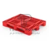 TP-15 plastic pallet 120x100x15cm 3-runner design for industrial storage and transport