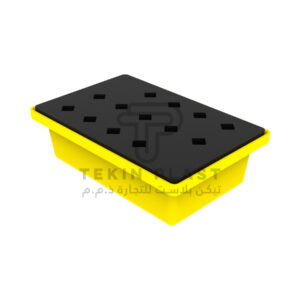 SPILL PALLET STP-1L – Single Drum Spill Containment Pallet by Tekin Plast