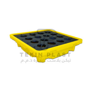 SPILL PALLET STP-1L – Single Drum Spill Containment Pallet by Tekin Plast