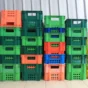 plastic crates