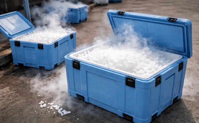 dry ice containers